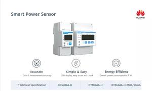 Medidor de Energía Inteligente DTSU666-H 250A/50mA Trifásico para Inversor Solar Doméstico, Detector y Probador Inteligente - Product Image 4