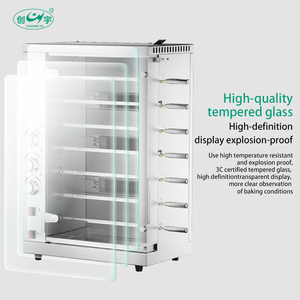 Chuangyu nuovo Design 35-40 pollo commerciale girarrosto forno macchina gpl/Gas naturale arrostire maiale rotola di pesce patate - Product Image 5