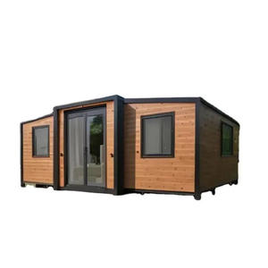 Casa contenedor prefabricada expandible de 40 pies con 2 dormitorios y cocina Instalación rápida Diseño moderno Edificio de oficinas y uso comercial - Product Image 1