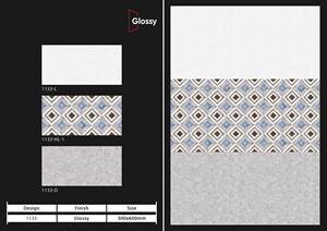 Meilleure qualité 300x600 300x600mm Cararra Blanc Couleur Brillant Texture Continue Carreau de Mur en Céramique pour Cuisine - Product Image 3