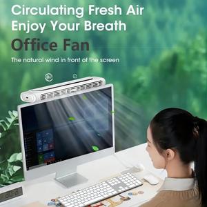 <span class=keywords><strong>Ventilateur</strong></span> d'écran suspendu pour <span class=keywords><strong>ordinateur</strong></span> <span class=keywords><strong>portable</strong></span> <span class=keywords><strong>Ventilateur</strong></span> vertical de bureau rechargeable par USB <span class=keywords><strong>Ventilateur</strong></span> de ventilation <span class=keywords><strong>silencieux</strong></span> pour petit écran sans feuilles - Product Image 5