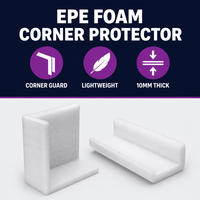 Plaque de mousse EPE rigide pour emballage, résistante à l'humidité, absorbant les chocs, coussin de protection pour meubles, emballage express, protection cadeau