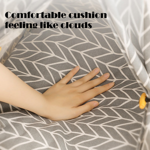 <span class=keywords><strong>Tenda</strong></span> Teepee Regolabile <span class=keywords><strong>in</strong></span> <span class=keywords><strong>Lino</strong></span> Ecologico per Cani/Gatti di Piccola Taglia, Impermeabile con Cuscino, Letto Portatile e Confortevole - Product Image 4