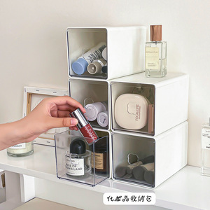 Acrylic Drawer Type Transparent Desk Organizer For Stationery Small Items Student Use - Product Image 3