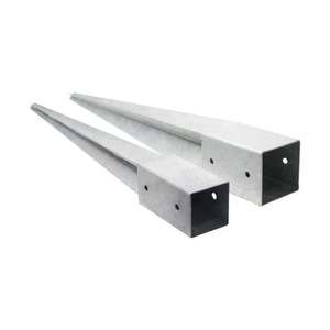Ancre de poteau en zinc plaqué fabriquée en usine KYL 14 - Product Image 1