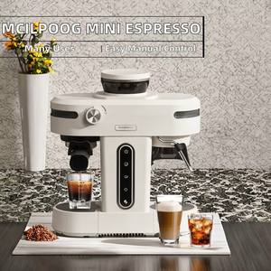 <span class=keywords><strong>Machine</strong></span> à café <span class=keywords><strong>compacte</strong></span> avec moulin intégré et boîtier en plastique - Product Image 4