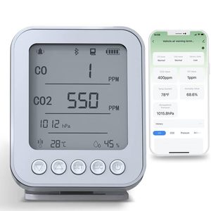 <span class=keywords><strong>Détecteur</strong></span> de <span class=keywords><strong>gaz</strong></span> d'air pour <span class=keywords><strong>camping</strong></span>-<span class=keywords><strong>car</strong></span> Capteur CO2 CO avec carte SD LED <span class=keywords><strong>à</strong></span> affichage numérique <span class=keywords><strong>Détecteur</strong></span> de monoxyde de carbone alimenté par batterie pour l'extérieur - Product Image 4