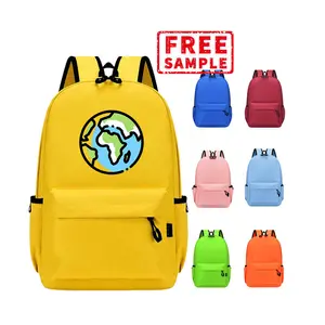 Fábrica al por mayor de poliéster mochila escolar primaria princesa mochila escolar llegada Golden proveedor mochilas escolares para niños