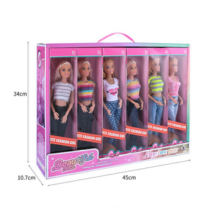 Singolo 30 cm PVC plastica <span class=keywords><strong>bambola</strong></span> accessori giocattolo Mini cartone animato moda modello giocattolo <span class=keywords><strong>per</strong></span> bambini <span class=keywords><strong>per</strong></span> le ragazze - Product Image 1