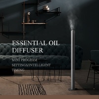 Diffuseur d'arômes commercial en métal sans eau 1000 ml sur pied avec télécommande, écologique pour hôtel