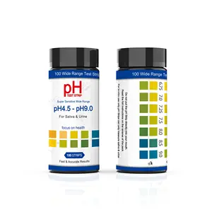 Strisce per test di urina PH4.5-9 flacone HotSale che imballa strisce di reagenti CE ISO ampiamente utilizzate