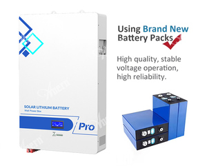 For Lithium 15kWh 10kWh Lithium Ion <b>Battery</b> <b>48V</b> Stackable Wall-Mounted Hybrid Grid CAN Communication IP54 Energy Storage 48100 L - Product Image 2