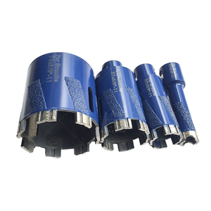 Steins ch neider gewinde 5/8 "-11 6mm Lochs äge Sinter M14 Diamant kern bohrer für Granit-Trocken bohr mauerwerk - Product Image 4