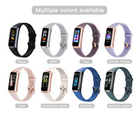 Bracelet intelligent de santé et de sport personnalisé C60 OEM, montre bracelet, CE RoHS, étanche, logo SDK personnalisé