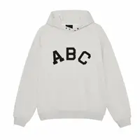 2022 yeni yedinci sezon ana hat ABC mektup kazak gevşek trend takım elbise hoodie