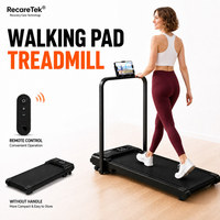 Caminadora Plegable y Vibratoria para el Hogar, Equipo de Entrenamiento para Correr, Equipo de Fitness Cardiovascular para el Hogar