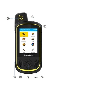 อุปกรณ์วัด GPS GNSS BDS RTK แบบพกพา RDC20 หลายความถี่ IP68 สำหรับการสำรวจที่ดินและการทำแผนที่ภูมิประเทศ - Product Image 4