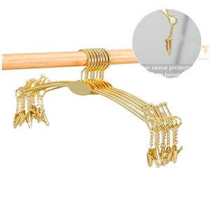 Gancio di biancheria intima in metallo in acciaio inossidabile <span class=keywords><strong>per</strong></span> pantaloni vestiti gioielli appendiabiti in plastica <span class=keywords><strong>per</strong></span> la conservazione del guardaroba <span class=keywords><strong>per</strong></span> uso bagno - Product Image 6
