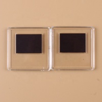 XS Ltd. Aimants de réfrigérateur carrés en acrylique transparent personnalisés, cadre photo en acrylique OEM, kit de bricolage, décoration de réfrigérateur en acrylique