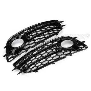 Grilles de phares antibrouillard de haute qualité (2 pièces) en nid d'abeille pour Audi A4 B8 S-Line S4 2008 2009 2010 2011 2012 - Product Image 3