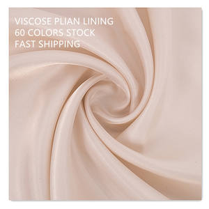 Großhandel Versand bereit TR Futters toff Polyester Viskose Uni-Stoff für Anzug und Jacke - Product Image 1