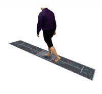 Système d'analyse de la marche avec tapis de pression plantaire haute précision, 6144 capteurs, mesure plantaire en temps réel à 300 ips, réadaptation clinique
