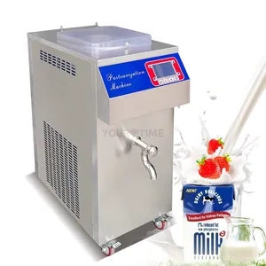 Yourtime Máquina Pasteurizadora de Leite 30L totalmente automática, máquina de enchimento de leite pasteurizado, suco de frutas, máquina de pasteurização