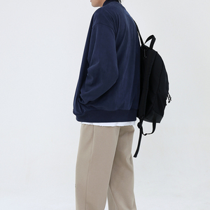 Offre Spéciale sweats à capuche en coton lourd surdimensionné unisexe Logo personnalisé grande taille sweats à capuche pour hommes vierges sweat à col rond - Product Image 2