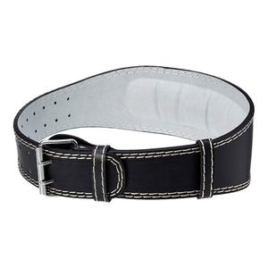 Ceinture de sécurité de gymnastique rembourrée en mousse de vachette de 2025 Offre Spéciale ceinture d'haltérophilie en cuir véritable de 4 pouces équipement de Fitness en gros - Product Image 2