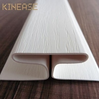 Panel Dinding Eksterior PVC Tahan Air, Tahan Api, Tahan UV, Ukuran Kustom Modern untuk Fasad Bangunan Rumah Tangga dan Komersial
