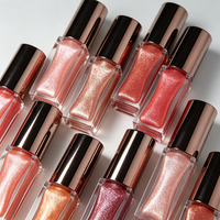 Brillo Labial Personalizado con Tu Logotipo, Brillo Labial Líquido Brillante y Voluminizador de Larga Duración, Vegano, Cruelty Free, Aceite Labial para Maquillaje