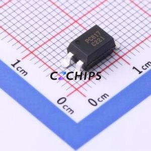 ทรานซิสเตอร์เอาท์พุทอปโต้คัปเปลอร์เอาท์พุท SMD-4P PC817C ชิปชิ้นส่วนอิเล็กทรอนิกส์ - Product Image 1