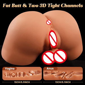 Masturbateur en silicone grande taille pour couples, jouet de jeu de rôle de genre interchangeable, torse de poupée sexuelle avec pénis, testicules, vagin, <span class=keywords><strong>anus</strong></span>, livraison rapide - Product Image 6