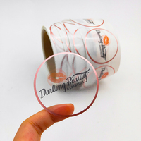 Étiquettes autocollantes Logo imperméables de haute qualité, autocollants personnalisés, étiquettes autocollantes imprimées