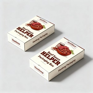 Hot bán thực phẩm lớp có thể gập lại khô thịt bò bao bì hộp phân hủy sinh học ngon thịt bò Jerky bao bì hộp - Product Image 3