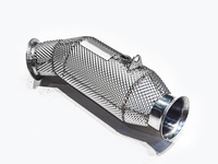 Downpipe catalytique haute performance 200 cellules en acier inoxydable 304 pour BMW F35 335i N55 3.0T Euro 5 – Amélioration de performance