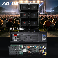 Speaker Line Array HL-30A - Modul Amplifier Digital Line Array Aktif 2-kanal 1100-watt Kelas D