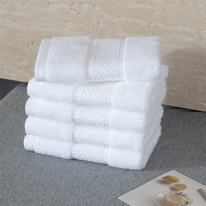 Ensemble <span class=keywords><strong>de</strong></span> Serviettes <span class=keywords><strong>de</strong></span> <span class=keywords><strong>Bain</strong></span> 5 Étoiles <span class=keywords><strong>de</strong></span> Luxe pour Hôtel, 100% Coton 16S, avec <span class=keywords><strong>Serviette</strong></span> <span class=keywords><strong>de</strong></span> Visage - Product Image 6