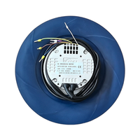 Ventilateur centrifuge industriel B3P225-EC072-008 avec pales en plastique, disponible en version OEM