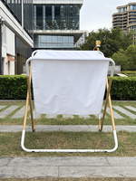 Chaise longue de luxe pliable et portable pour la plage, le jardin ou la piscine avec auvent pare-soleil