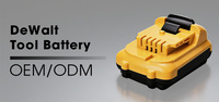 FURUIEN/OEM Kompatibel untuk Pengisi Daya Alat Listrik 20V DCB200/DCF880/CS391/DCB206-2 10-Cell Lebih dari 500 Siklus Pengisian Guangdong