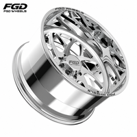 Jantes américaines forgées personnalisées 8x170 8x180 8x6.5 6x5.5 6X135 22x12 24x14 26x14 Jantes de camion forgées pour Ford F250 F350