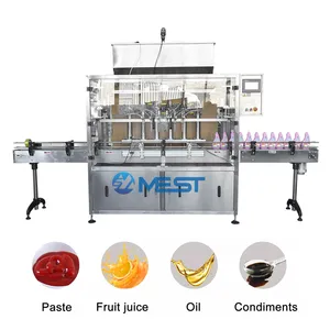 Automatic bottling equipment 500ml 1000ml Yogurt milk juice Liquid Filling Machines