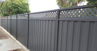 Australische stalen poedercoating geprofileerde Colorbond tuinhekwerk metalen hekpanelen Colorbond hekwerk