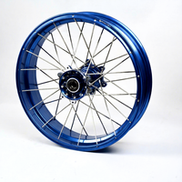 Roue avant Supermoto 17 pouces pour Sur-Ron Ultra Bee 17x3.0, jante tubeless en alliage d'aluminium CNC haute performance, kit de conversion pour course de vélos électriques