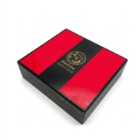 Coffret haut de gamme OEM en bois pour Bakhour et Oud - Fibre de carbone bicolore, insert EVA personnalisé pour huile de parfum, bois d'agar, brûleur d'encens