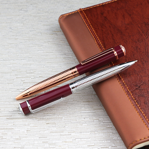 <span class=keywords><strong>Stylo</strong></span> à bille de luxe en acier inoxydable, vente en gros <span class=keywords><strong>d</strong></span>'usine, dessus carré, <span class=keywords><strong>plaqué</strong></span> <span class=keywords><strong>or</strong></span> rose, brillant, excellent <span class=keywords><strong>stylo</strong></span> à bille Bufan noir/bleu - Product Image 6