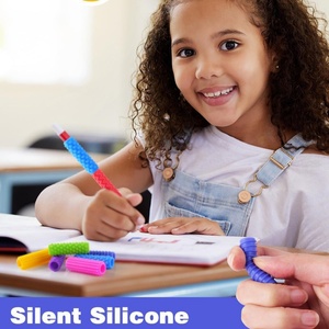 Couvre-stylos en silicone transfrontaliers les plus vendus – Conception segmentée professionnelle sur mesure, fonction correctrice, écologique - Product Image 3