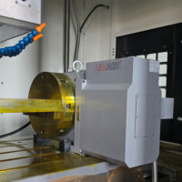 Centre d'usinage vertical CNC VMC1370 RHY, commande Fanuc, robuste, 3/4 axes, broches BT40/BT50
