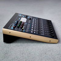 Mezclador de DJ Digital USB de 16 Canales con Pantalla Táctil para Sistemas IOS/Android/Windows/Linux, Construcción de Plástico, Grabador Incorporado, 4 Bandas